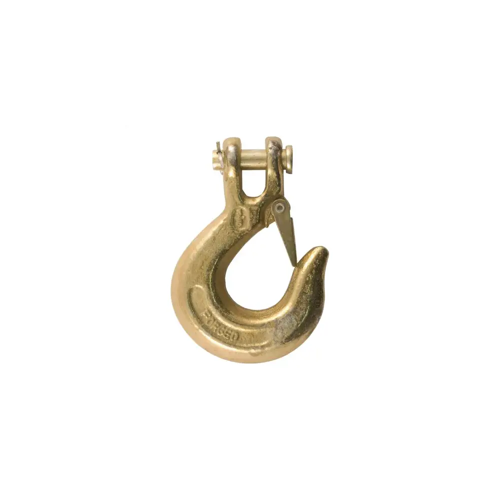 3/8" Safety Latch Clevis Hook (18,000 lbs, 3/8" Pin) - CUR81560